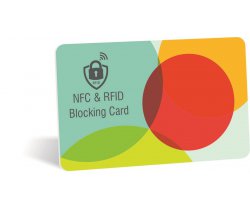 Karta blokująca sygnały NFC i RFID - zadruk full kolor 126412343