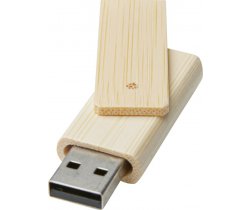Pamięć USB Rotate o pojemności 4GB wykonana z bambusa 123746