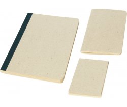 3-częściowy, biurowy zestaw upominkowy Verde z papieru z trawy 107781
